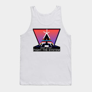 Fight the system (2) Tank Top